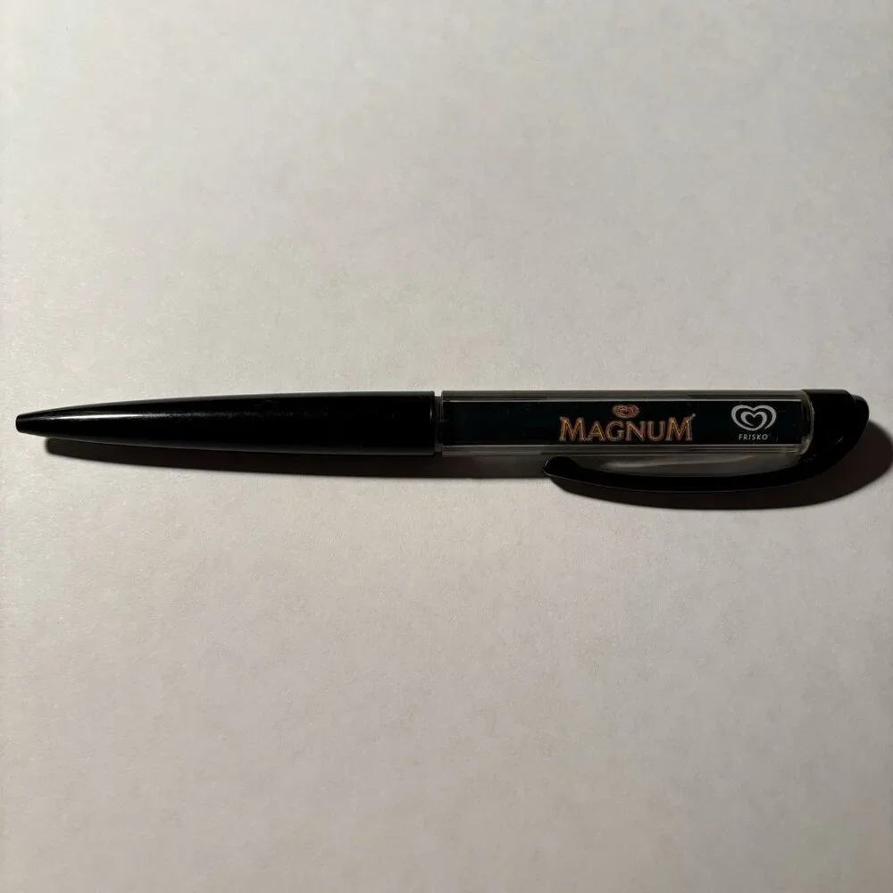 Frisko Magnum Danish Ice Cream Floaty Pen Advertising Promo Novelty Collectible